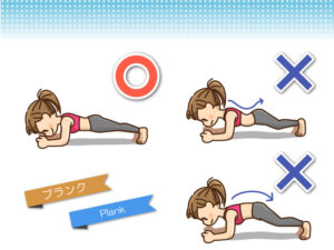 プランクのやり方